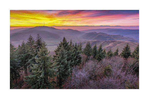 220102 - Eichelspitzturm Sunset